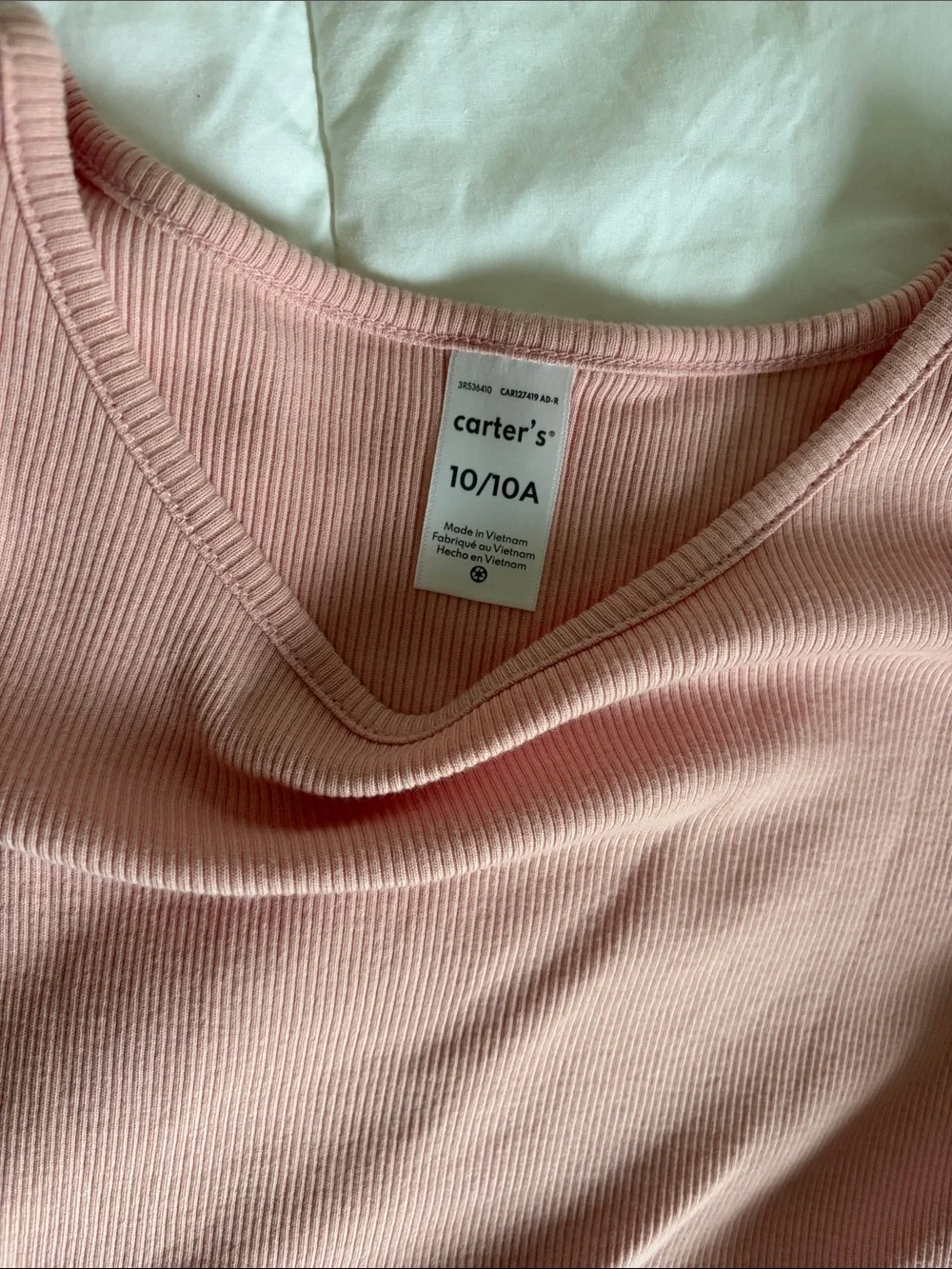 Carters soft pink